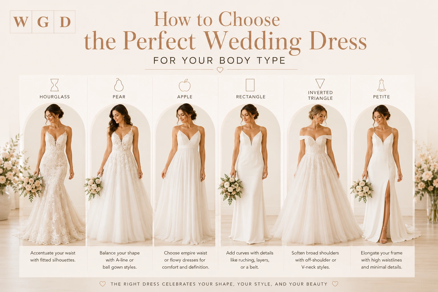 Choose a Wedding Dress for Your Body Type