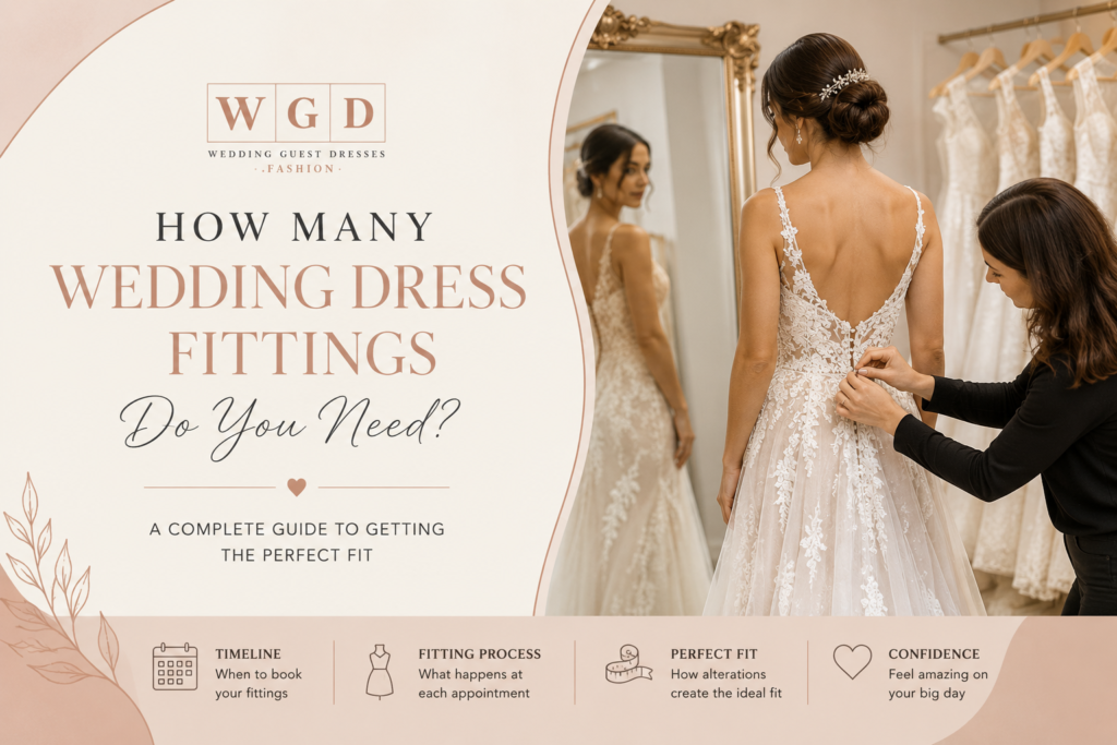 How Many Wedding Dress Fittings Do You Actually Need