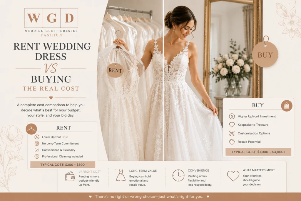 Should You Rent a Wedding Dress Instead of Buying? Here's the Real Cost