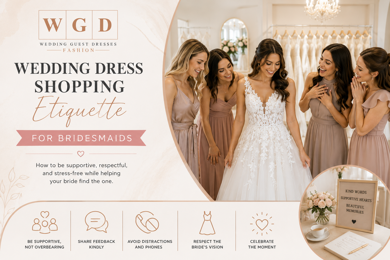 Wedding Dress Shopping Etiquette