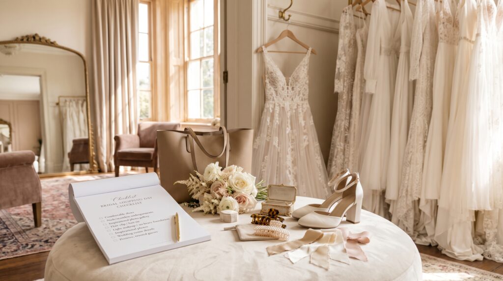 Final Wedding Dress Shopping Day Checklist